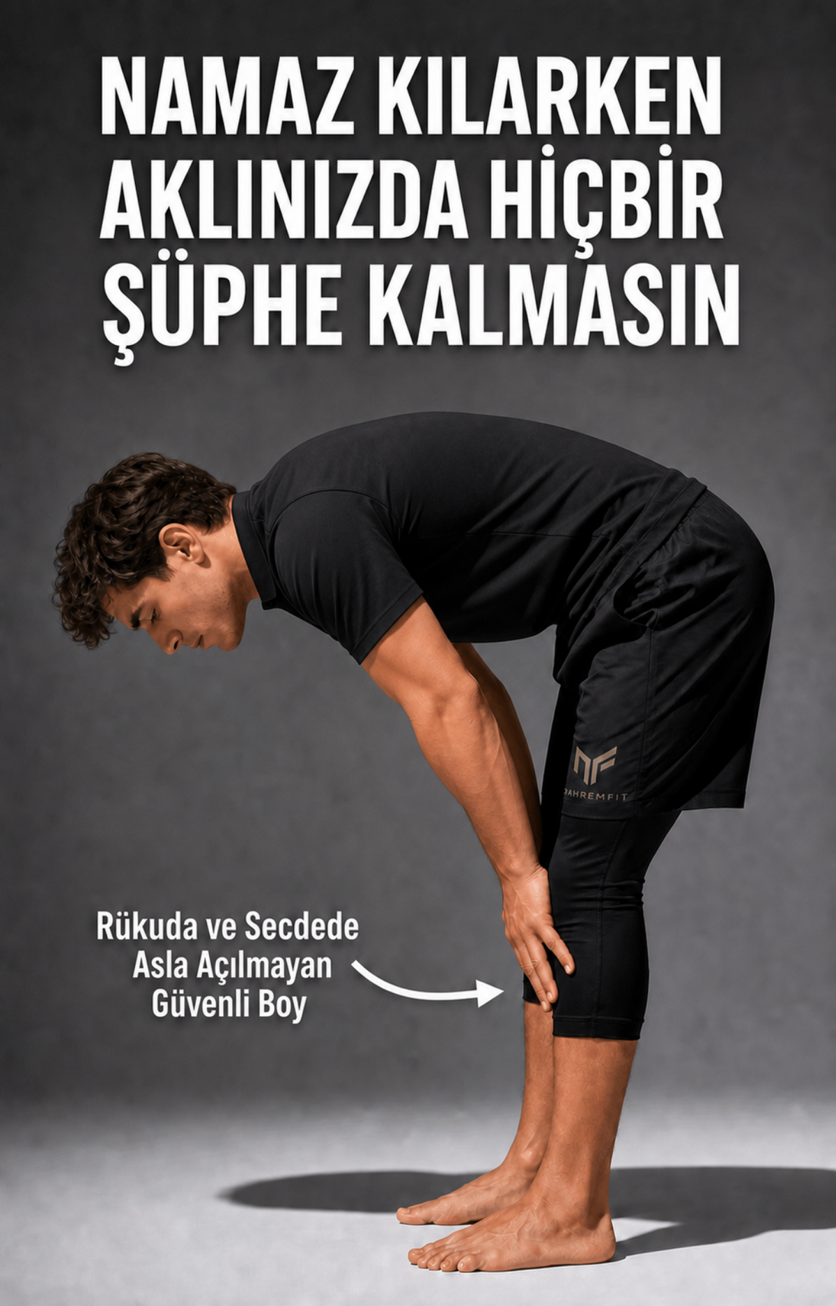 MahremFit™ Erkek Tesettür Şortu